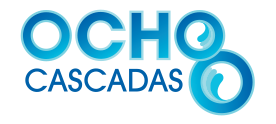 Ocho Cascadas logo